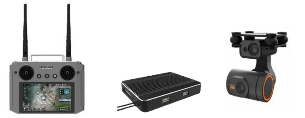 MYUAV Mtow 50 kg vastgebonden drone aangedreven door Tether Power Station Grote lading drone 3