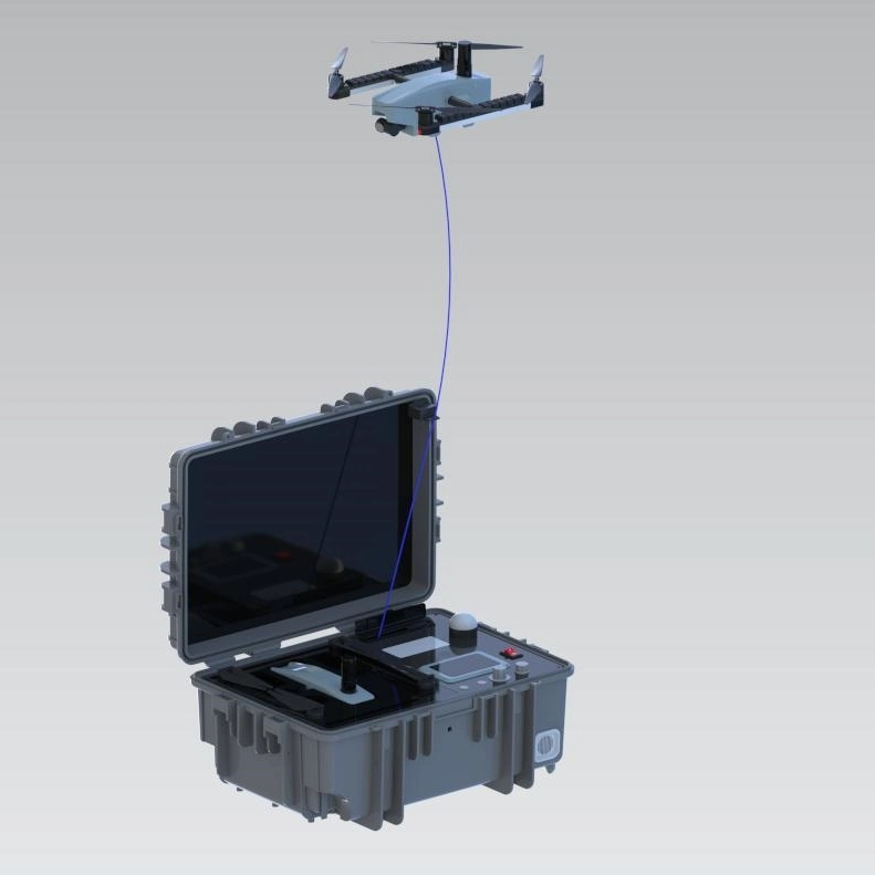 MYUAV vastgebonden drone met verlichtingssysteem voor noodredding 2