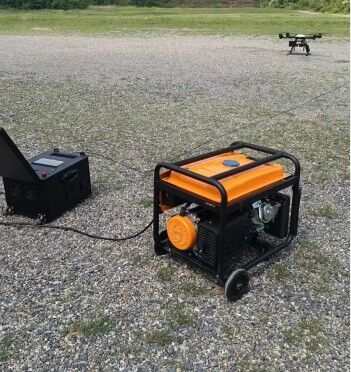 Laatste bedrijfsnieuws over MYUAV 30kg Tethered Relay UAV Communication System neemt deel aan een communicatieondersteunende oefening
