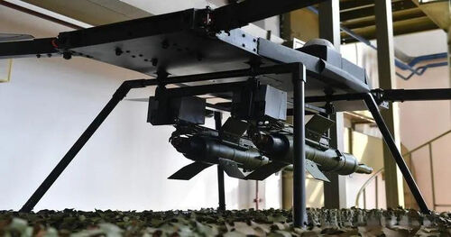 Laatste bedrijfsnieuws over Servië heeft een multi-rotor drone ontwikkeld die raketten kan dragen
