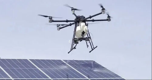 Laatste bedrijfsnieuws over MYUAV-reinigingsdrone