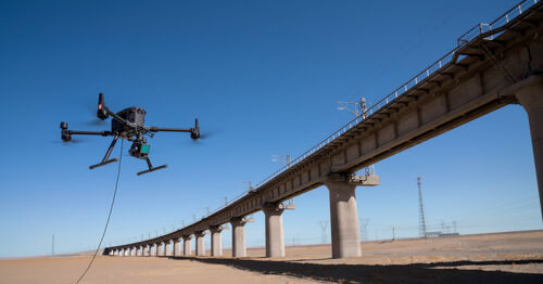 Laatste bedrijfsnieuws over MYUAV-bruginspectie-dronesysteem