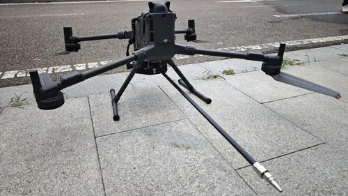 Laatste bedrijfsnieuws over Een veelzijdige hand in luchtreiniging: MYUAV M400X lichtgewicht drone, compact lichaam met breedhoekige precisie