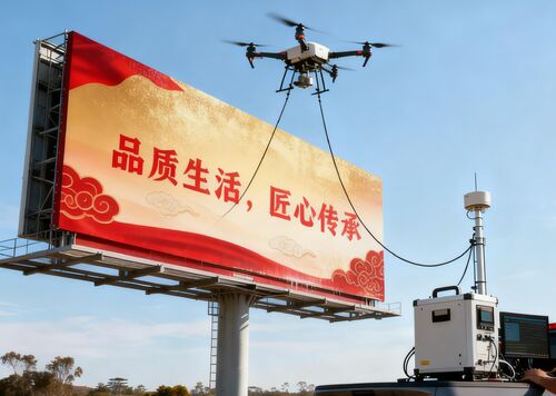 Laatste bedrijfsnieuws over Lage efficiëntie bij het schoonmaken van buitenreclame? MYUAV's dubbel-aangesloten systeem biedt een nieuwe oplossing!