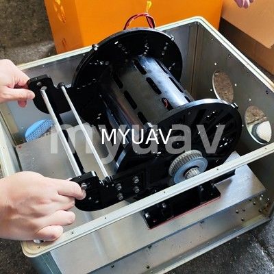 Portable Drone Winch System 300m Lightweight Winch For Drone