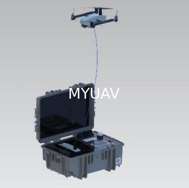 MYUAV Tethered Drone with Lighting System for Emergency Rescue
