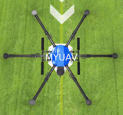 Blue Carbon Fiber Drone Frame 1648mm Rack Wheelbase 17L Pill Capaciteit