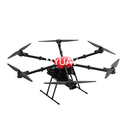 H60 Noodbrandbestrijding Drone Max 60kg Belasting Met Brandblussdrupper Voor bosbrand blussen