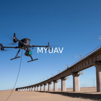 MYUAV Bruginspectie Drone Tethered System AI Gemakkelijk te bedienen Hoge veiligheid