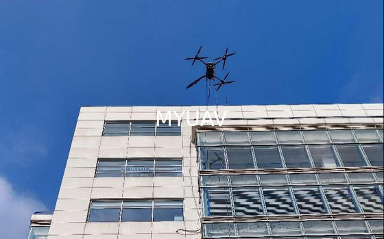 MYUAV FC30X Reinigingsdrone: herdefiniëring van de laadcapaciteit voor reinigingsactiviteiten op grote hoogte
